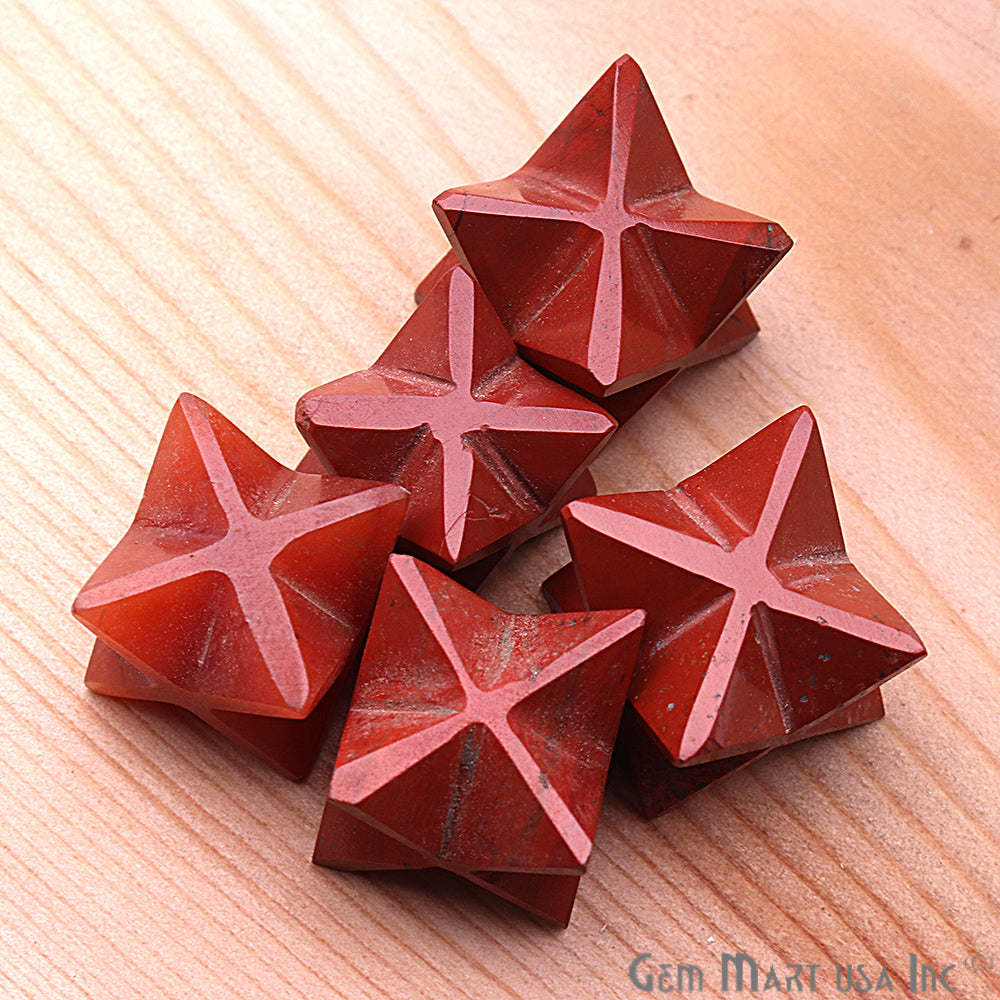 Merkaba Star Octahedron Metaphysical Crystal Reiki Healing Gemstone (Pick Stone) - GemMartUSA