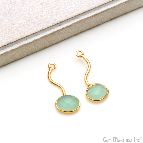 Aqua Chalcedony 29x12mm Long...