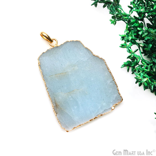 Aquamarine Free Form shape...