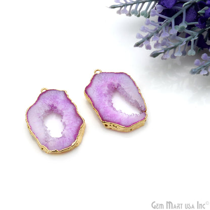 diy-earrings, agate earring, agate jewelry, geode