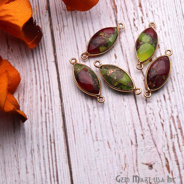 Copper Infused 8x16mm Marquise...