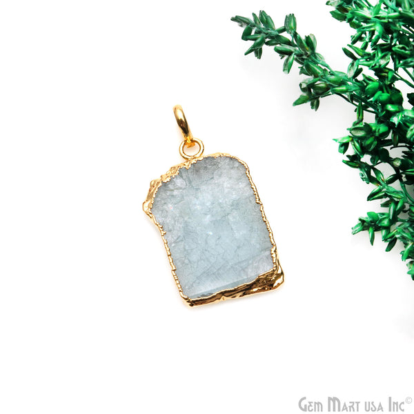 Aquamarine Free Form shape...