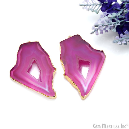 diy-earrings, agate earring, agate jewelry, geode