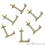 L' Alphabet Charm CZ Pave Gold Vermeil Charm for Bracelet & Pendants - GemMartUSA