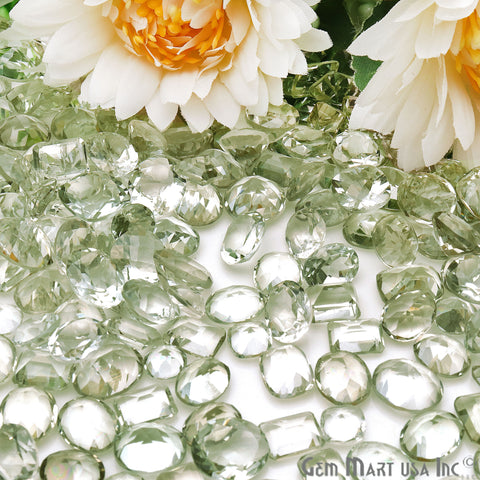 Natural Green Amethyst Mix Shape Loose Gemstones,Precious Stones - GemMartUSA