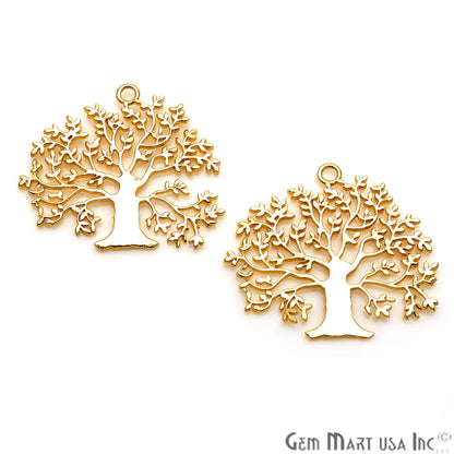 Tree Shape Finding 42x36mm Chandelier Jewelry Charm - GemMartUSA