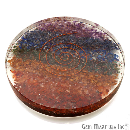 Seven Chakra Healing Stone, Seven Chakra Meditation Stone, Home Decor 110MM - GemMartUSA