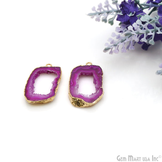 diy-earrings, agate earring, agate jewelry, geode