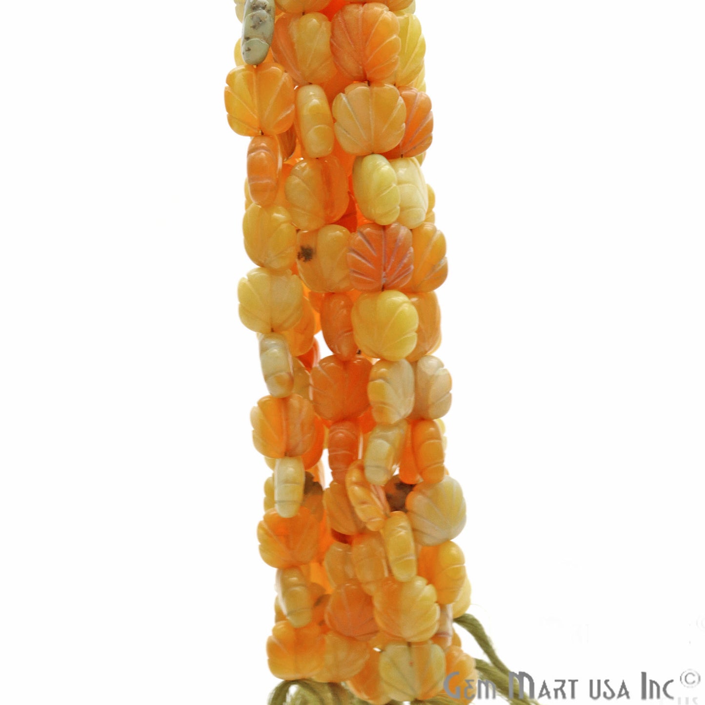 Yellow Opal Square 14mm Crafting Beads Gemstone Strands 8INCH - GemMartUSA