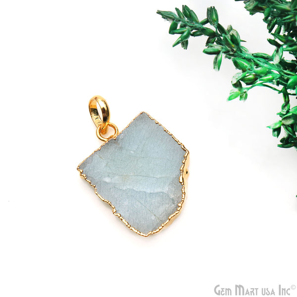 Aquamarine Free Form shape...