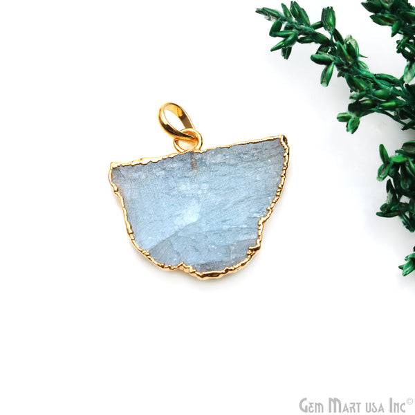 Aquamarine Free Form shape...