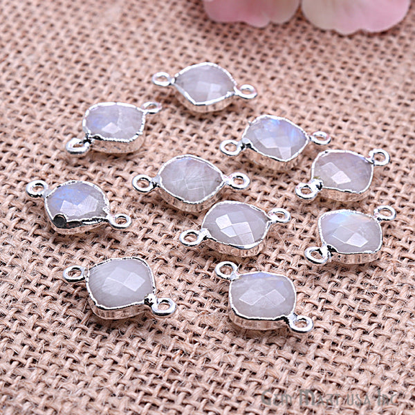 Rainbow Moonstone 10mm Cushion...