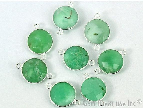 Round 14mm Gemstone Double...