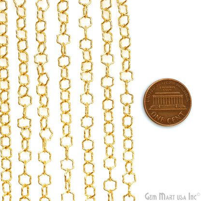 Finding Chain Gold Plated Station Rosary Chain