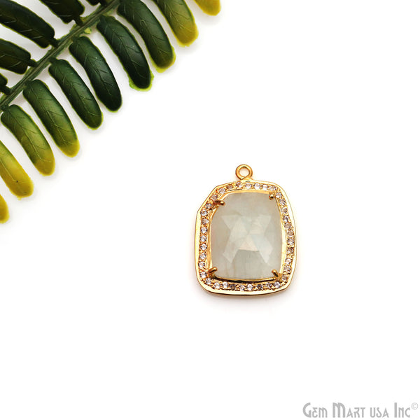 Sapphire & Pave Cubic...