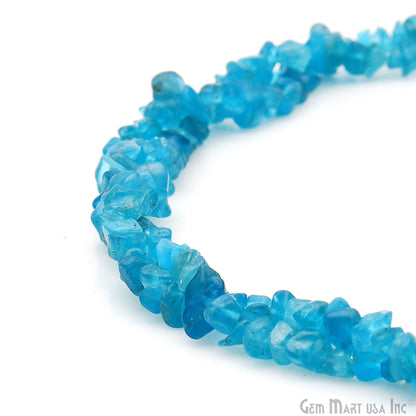 Neon Apatite Chip Nugget Beads 34 inch Full Strand (762221494319)