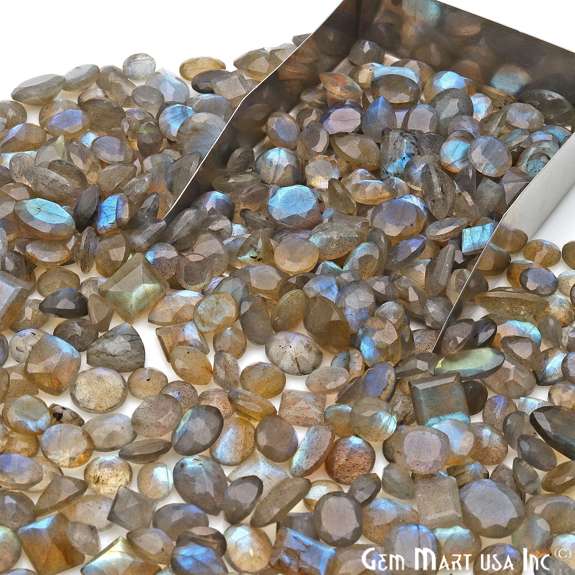 Natural Labradorite Mix Shape Loose Gemstones,Precious Stones - GemMartUSA