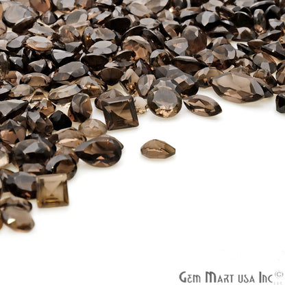 Natural Smoky Topaz Mix Shape Loose Gemstones,Precious Stones - GemMartUSA