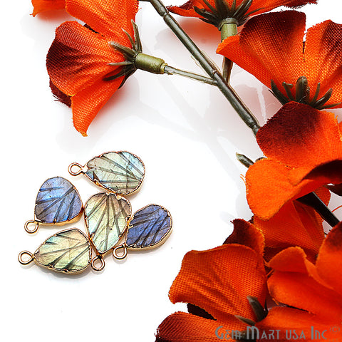 gemstone connector beads, gemstone connector pendant