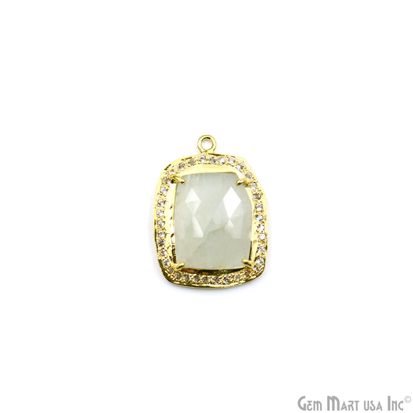 Sapphire & Pave Cubic...
