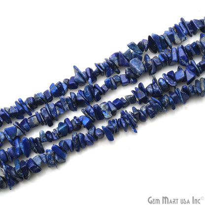 Natural Sodalite Chip Beads, 34 Inch Full Strand (762226212911)