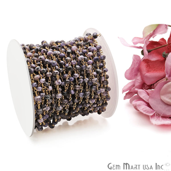 Lavender Quartz Jade Faceted...