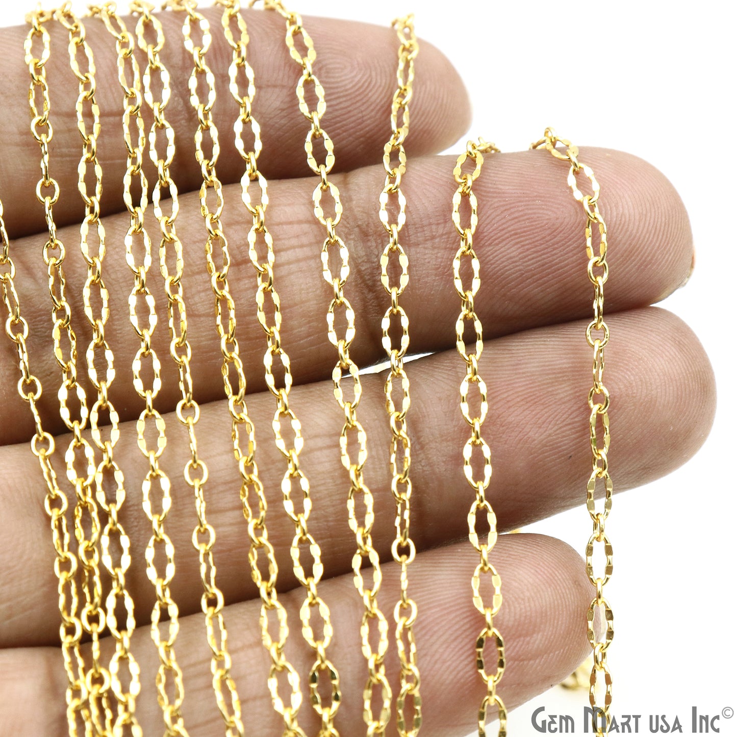 Link Finding Gold Plated Station Rosary Chain