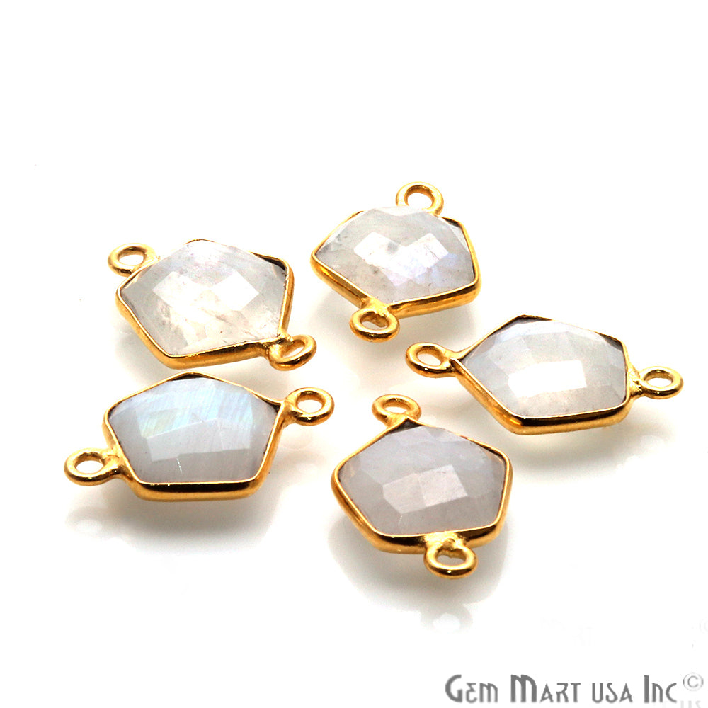 gemstone connector beads, gemstone connector pendant