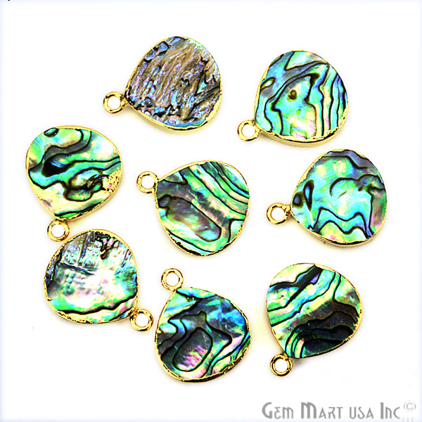 Abalone Shell 14mm Heart...