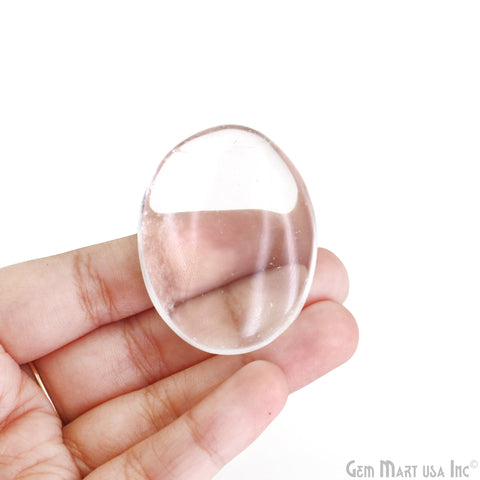Crystal Smooth Oval Palm Stone 49x34mm Healing Gemstone Crystal Palm Stone Worry Stone, Self Care