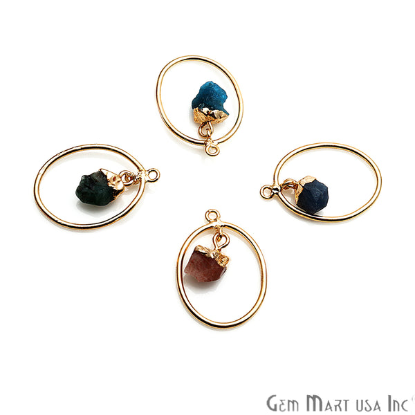 DIY Rough Gemstone Dangle...