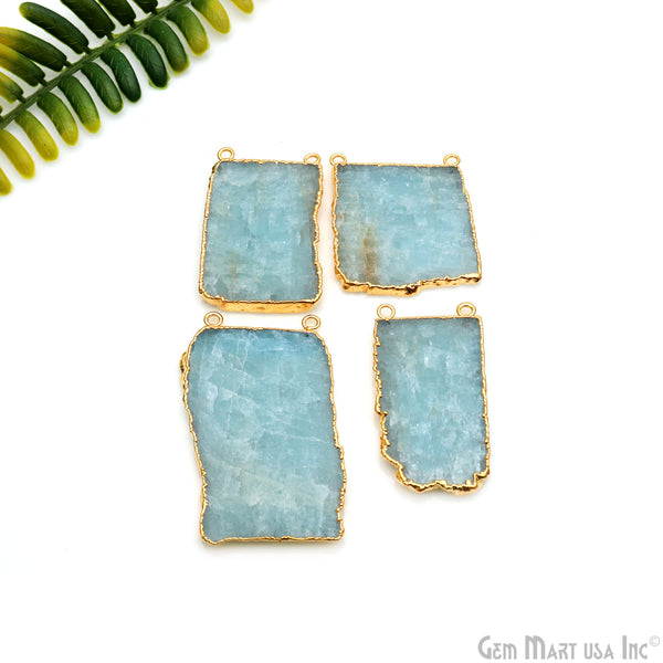 Aquamarine Free Form 56x32mm...