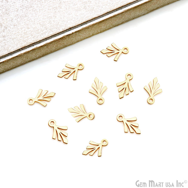 Leaf Shape Gold Plated...