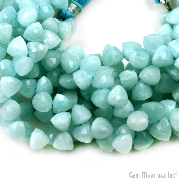 Amazonite Triangle Beads, 8...