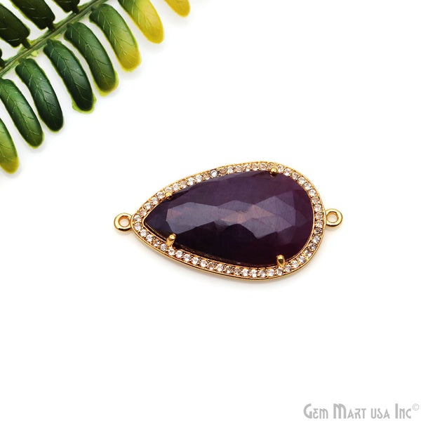 Sapphire & Pave Cubic...