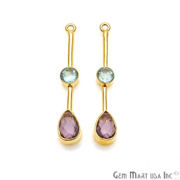 Amethyst & Blue Topaz...