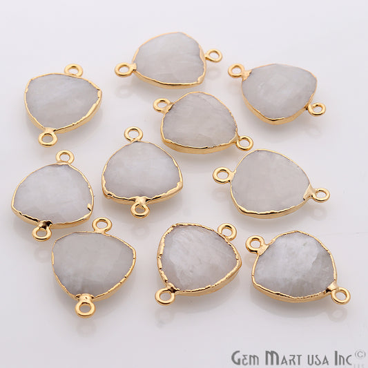 gemstone connector beads, gemstone connector pendant