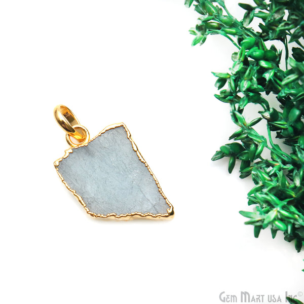 Aquamarine Free Form shape...