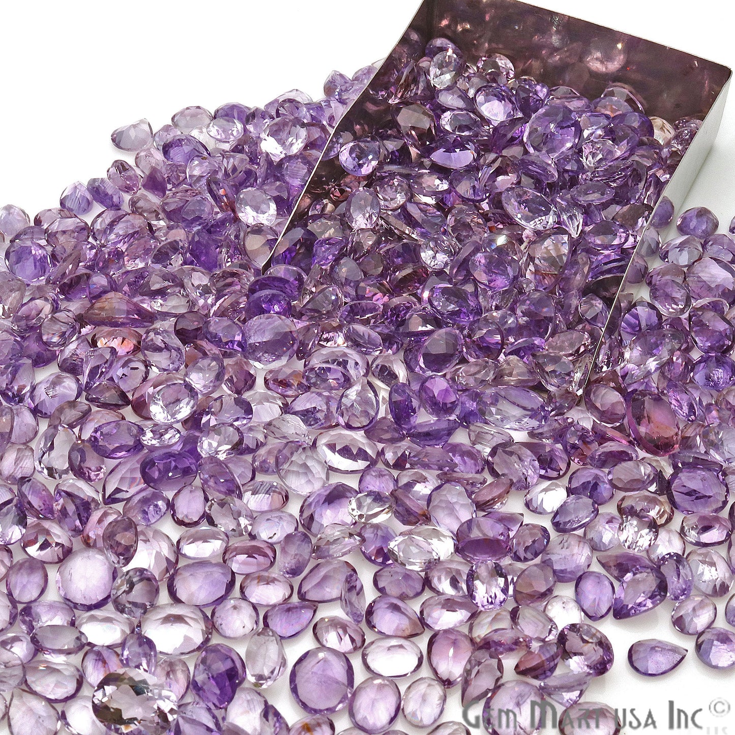 Natural Amethyst Mix Shape Loose Gemstones,Precious Stones - GemMartUSA