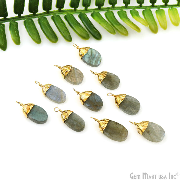 Labradorite 19x8mm Oval Single...