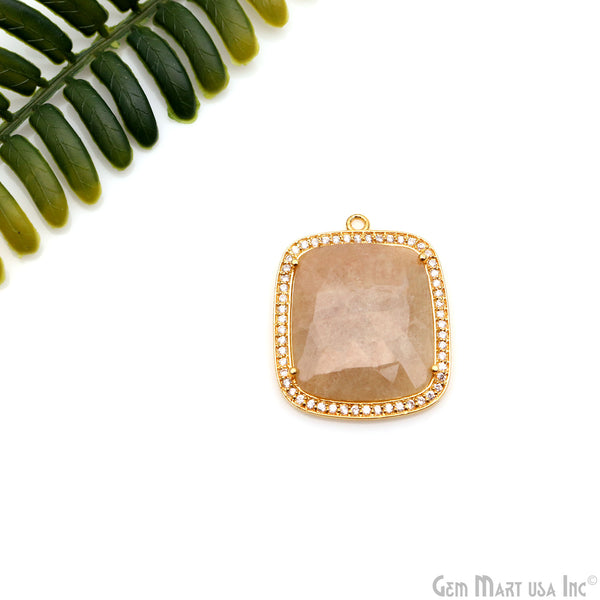 Sapphire & Pave Cubic...