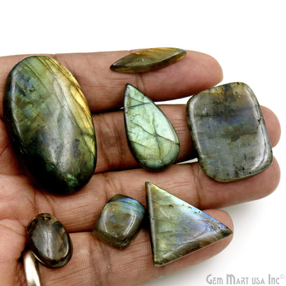 Labradorite Natural Gems 500ct Mix Shape Lot Natural Cabochon Gemstones, Mix Shape Lot Wholesale, Making Kit