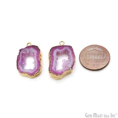 diy-earrings, agate earring, agate jewelry, geode