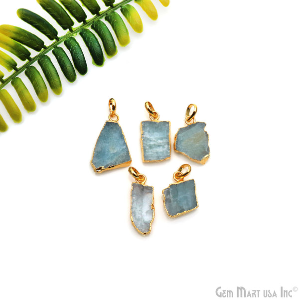 Aquamarine Free Form shape...