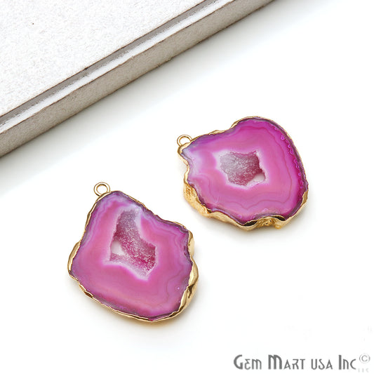 diy-earrings, agate earring, agate jewelry, geode