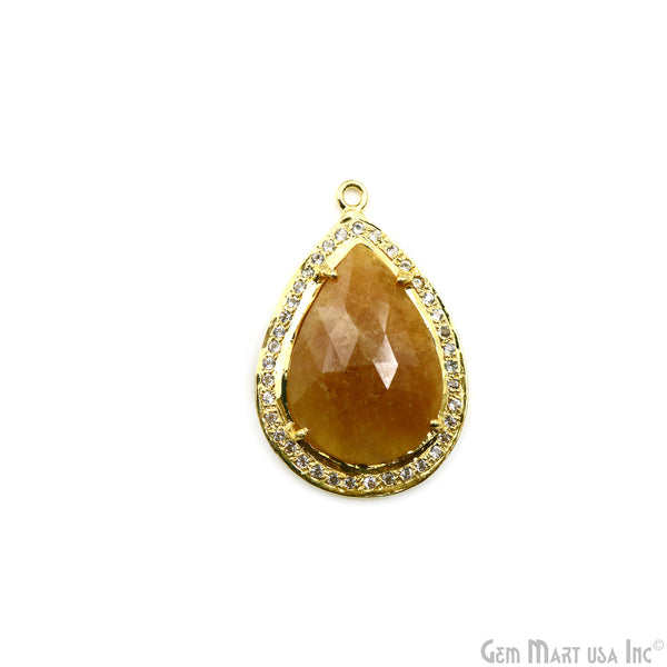 Sapphire & Pave Cubic...