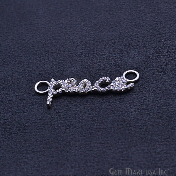 Cubic Zircon Pave 'Peace'...