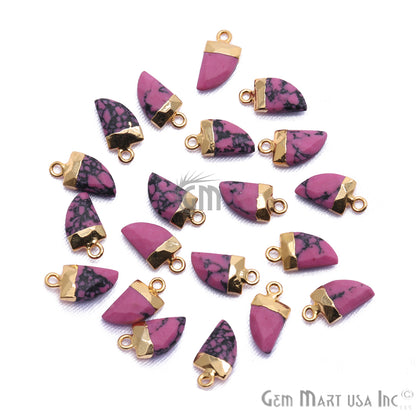 gemstone connector beads, gemstone connector pendant