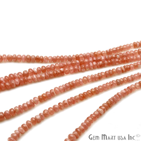 Sunstone Round 5mm Crafting Beads Gemstone Strands 16INCH - GemMartUSA