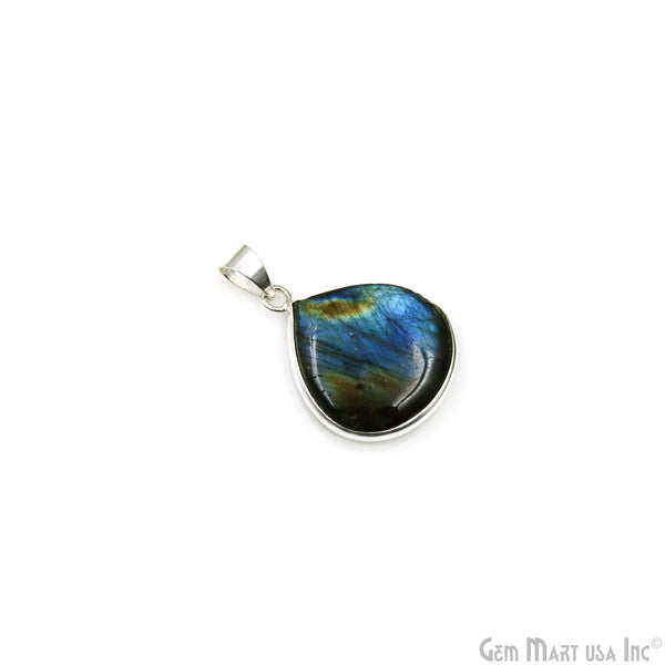 Labradorite Gemstone Heart 29x24mm...